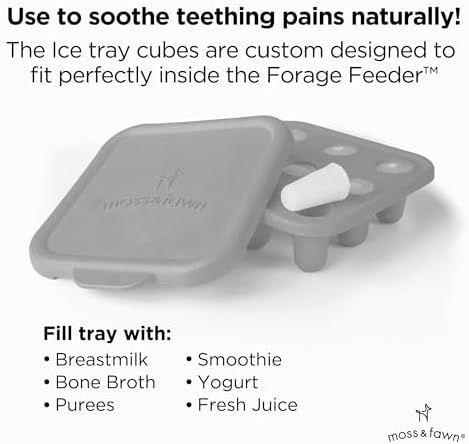 Moss and Fawn Ice Cube Tray - Breast Milk Popsicle Mold - Dew
