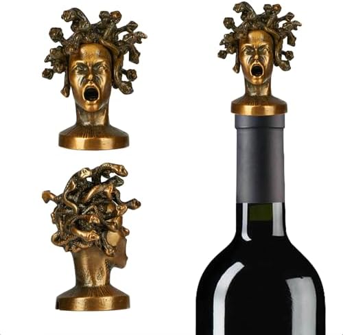 Pour People's Market Medusa Wine Aerator - Decanter Pour Spout - Great for Wine Parties & Gifts