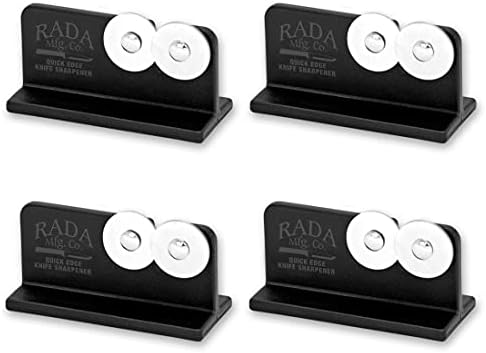 Rada Cutlery Quick Edge Knife Sharpener (R119), Pack of 4