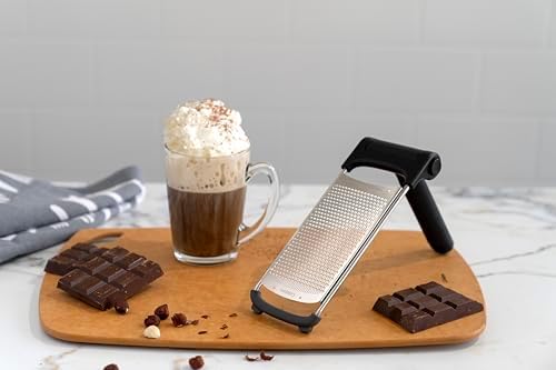 CUISIPRO Surface Glide Technology Stainless Steel Folding Handle Grater, Fine
