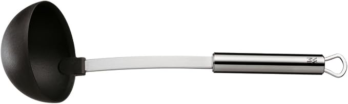 WMF Profi Plus Cromargan Partly Matt Ladle, 30.5 x 9 x 9 cm, Silver