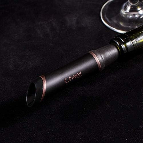 CHEER Multi-Function Wine Aerator &Pourer: Premium Aerating Pourer and Decanter Spout 7717-W301-012