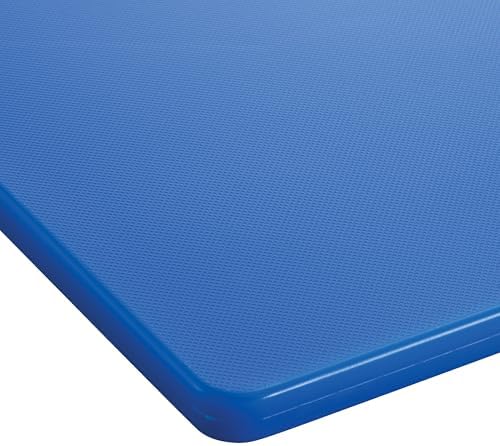 Winco Cutting Board, 12 x 18 x 1/2-Inch, Blue