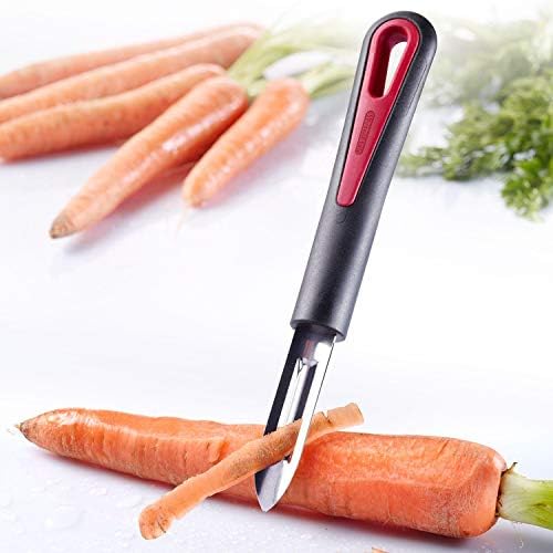 Westmark Germany Stainless Steel Vegetable Peeler (Red/Black)