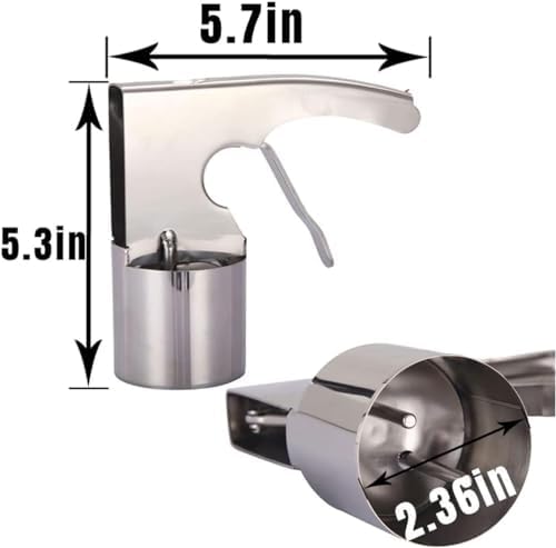 Easy Release Trigger Ice Cream Sandwich Scoop for Big Volumes | Nostalgic Old Fashioned Ice Cream Scooper, Designed In a Classic Cylindrical Style Scoop Disher
