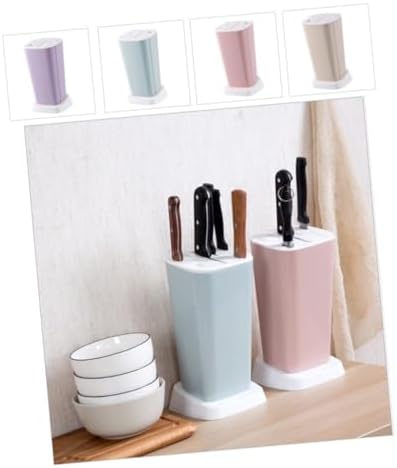 Magnetic Mount Magnetic Tool Holder Utensil Holders Stand Countertop Holder Standing Kitchen Rack Inserted Holder Storage Rack Knives Block Bracket Vertical Purple Drawer