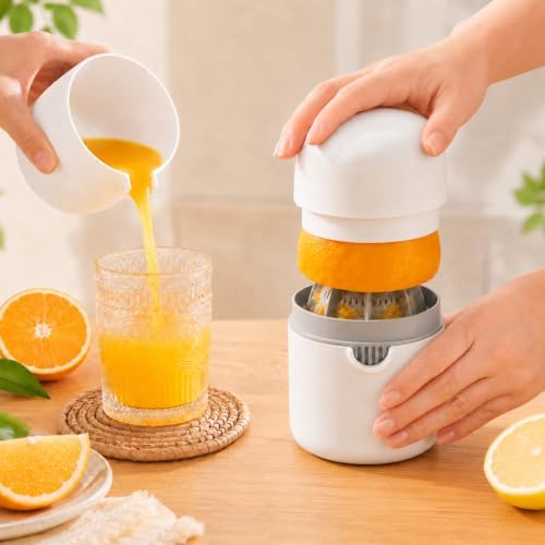 Manual Citrus Juicer Cup for Lemons, Oranges and Limes