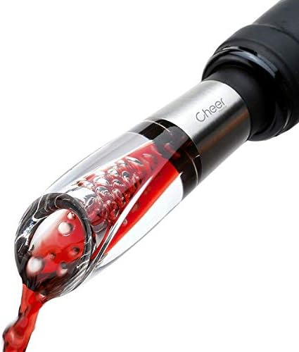 CHEER Multi-function Wine Pourer, Ideal Filter to Open Up Red and White Wine 7717-W301-01