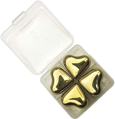 Stainless Steel Square Shaped Whiskey Stones Set Reusable Chilling Rocks Ice Stones Gift for Whiskey Lovers