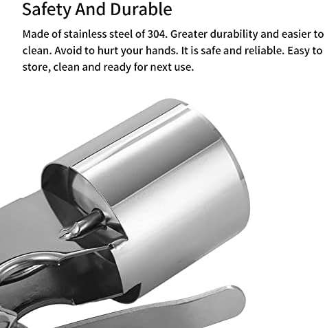 Stainless Steel Ice Cream Scoop with Trigger Release, Big Volume Ice Cream Scooper for Perfect Cylindrical Scoops, Old Fashion Style Scoop Disher, Multi-Use for Mashed Potatoes(COLOR:Silver)
