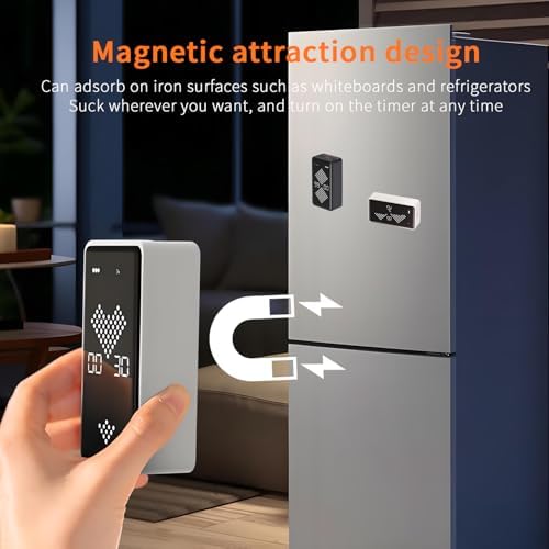 QUMOX F8 Hourglass Gravity Timer, 1–99 Minutes