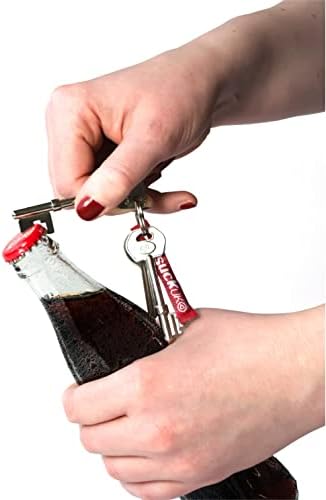 Suck UK Bottle Opener Keyring - Bottle Opener Keychain - Bar Accessories - Birthday Gifts - Beer Openers - Man Cave Gifts - Beer Keyring - Home Bar Tools - Cool Gadgets Men - Stocking Fillers For Men