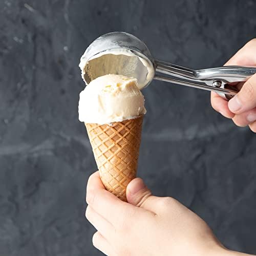 Endoshoji TKG FDT1203 Ice Cream Scoop Desher, #10, Diameter x Total Length 2.7 x 9.2 inches (69 x 233 mm), Capacity 3.9 fl oz (100 cc), Rust-resistant Stainless Steel, Hygienic, Convenient for Potato