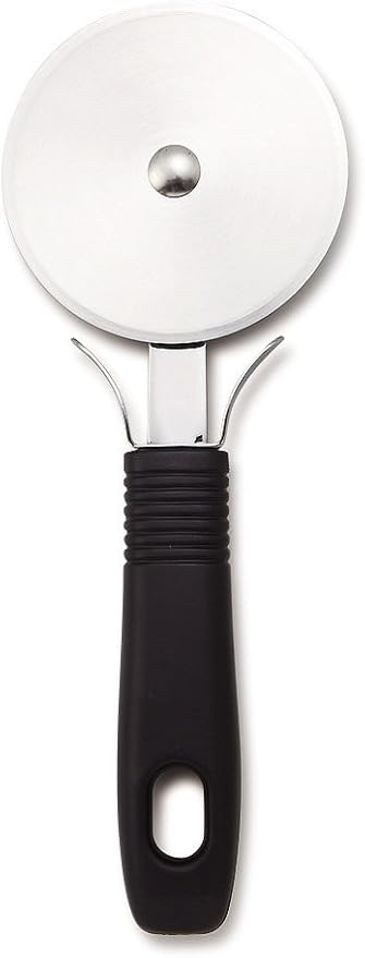 Suncraft AL-168 Aizuma Senka Pizza Cutter with Case, Made in Japan, Silver