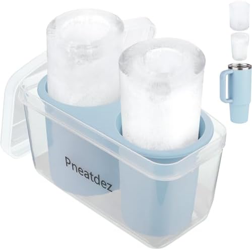Ice Mold for Stanley Cup 30oz 40oz, Silicone Ice Tray, Chambray