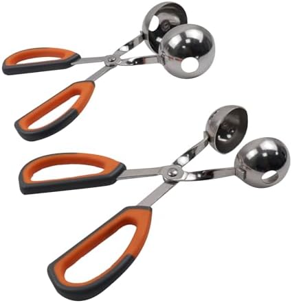 2 Pcs Meatball Maker Tongs Meat Ballers Scoop Ball Maker Ice Tongs
