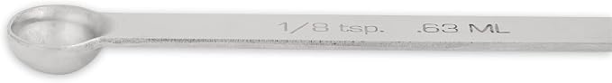 RSVP International Endurance Kitchen Collection Open Stock Measuring Spoon, Stainless Steel, Dishwasher Safe, 1.125-Teaspoon