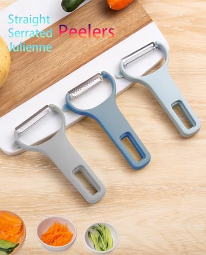 Vegetable Peeler Set 3-Piece Potato Peelers for Veggie, Fruit Kitchen