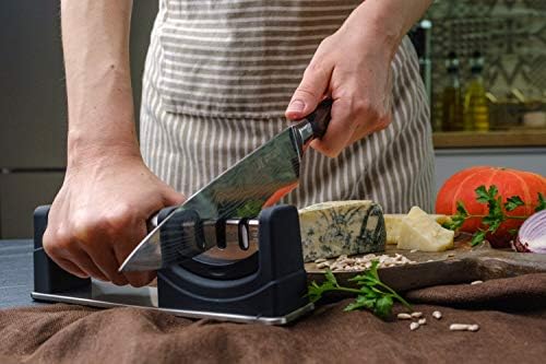 Professional Knife Sharpener - Kitchen 3 Stage Knife Sharpener