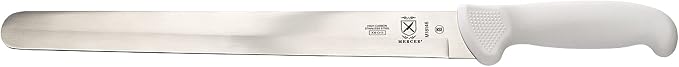Mercer Culinary Ultimate White 12" Plain Edge Slicer Knife