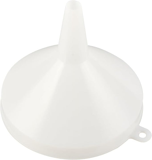 Restaurantware-Met Lux 24-ounce Plastic Funnel, 1 Plastic Funnel - Precise Spout, White Pouring Tool, Wide Spout, For Transferring Ingredients