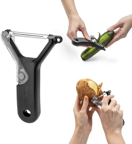 Dreamfarm Sharple Y Self-Sharpening Vegetable Peeler - Black