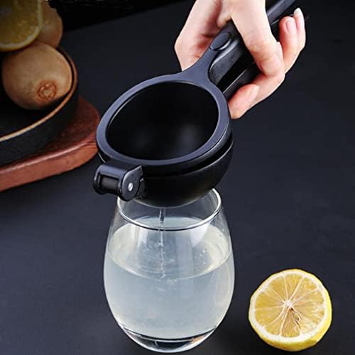 Lemon Squeezer Large Citrus Squeezer Manual Lime Juicer Hand Press Ergonomic Heavy Duty Orange Squeezer for Fruits, Lemons & Limes, Increased Diameter 3.26 Inches (Gold)