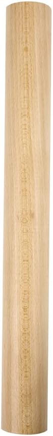 T&G 23 Professional Solid Rolling Pin in FSC Certified Beech, 45 x 5 cm,Beige