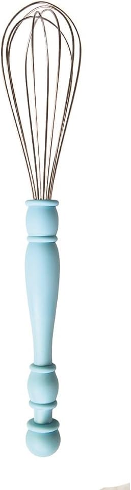 Talisman Designs Kitchen Prep Balloon Whisk Vintage Inspired Collection, 12-Inches, blue