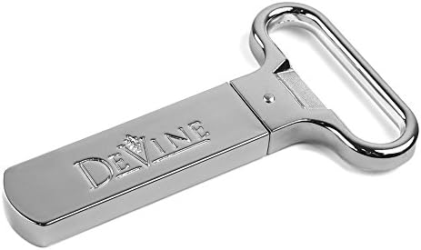 DeVine- Ah So Wine Opener for Vintage Bottles - Two-Prong Cork Puller & Corker With Sleek Case - Great Gift Idea