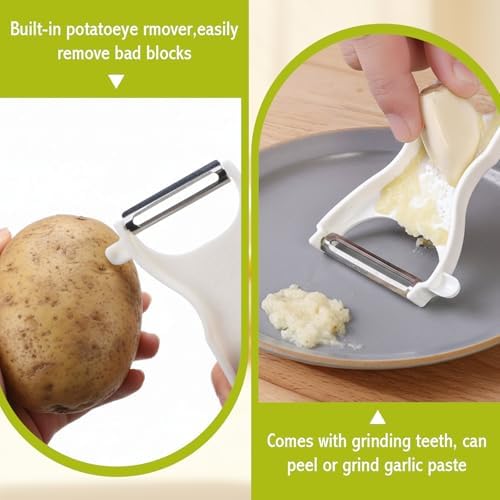 20 Pack Vegetable Peeler Bulk with Sharp Blade, 5 Colors Potato Peelers for Kitchen, Dual Blade Y Peeler with Ergonomic Grip for Potatoes Carrots Fruit, Peeling Tools for Kitchen Restaurant
