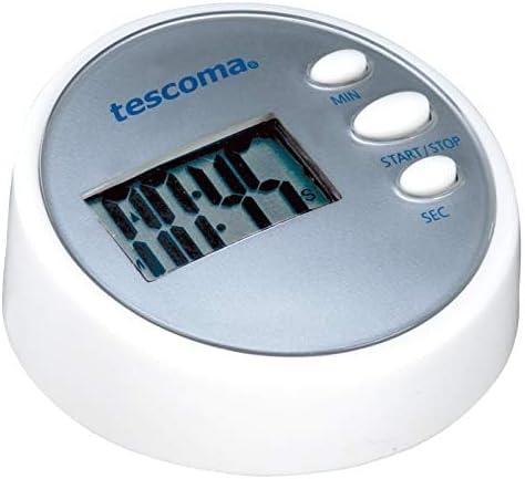 Tescoma Digital Kitchen Timer 99' Presto, Assorted, 12.5 x 10.5 x 3.1 cm