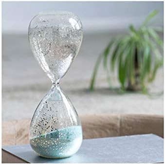 A&B Home 1 Hr. Mercury Hour Glass Sand Timer 10" Jade