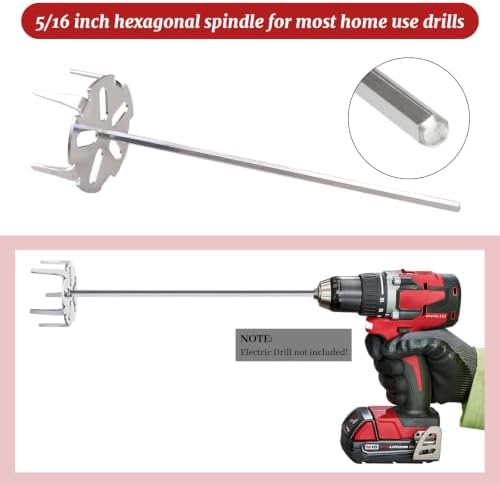 3 Inch Pork Puller Tool,304 Stainless Steel Pulled Pork Shredder Used with Standard Hand Drill,Meat Shredder for Drill for Beef,Chicken,Potato Masher and Tamale Meat