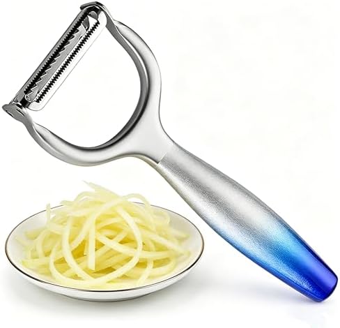 Aniso 2-in-1 Vegetable Peeler, Julienne Blade, Stainless Steel Handle