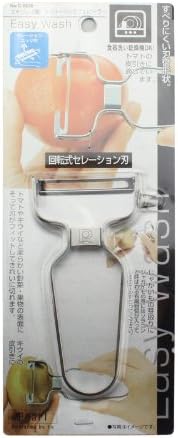 Pearl Metal C-8638 Easy Wash Stainless Steel Tomato Vegetable Peeler, Made in Japan