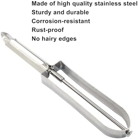 5 Pcs Stainless Steel Kitchen Vegetable Peeler