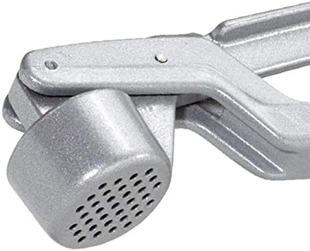 Westmark Garlic Press “Novapress” – German Heavy-Duty Garlic Crusher & Mincer, Rust Proof Mincer Tool, Easy Squeeze Ergonomic Hand Press, Ginger Presser with Durable Aluminium Metal Construction