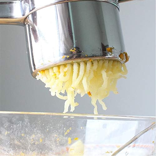 Potato Ricer, Potato Masher, Potato Masher and Ricer For Baby Food, Stainless Steel, with 3 Discs