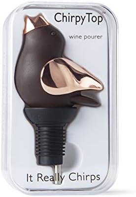 Wine Pourer - Brown and Copper