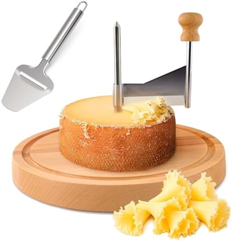 Cheese Curler Wheel,Multi-Functiona Cheese Shaver for Making Various Cheese