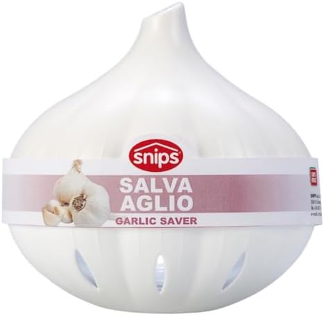 Snips Garlic Keeper, 1-Piece, White