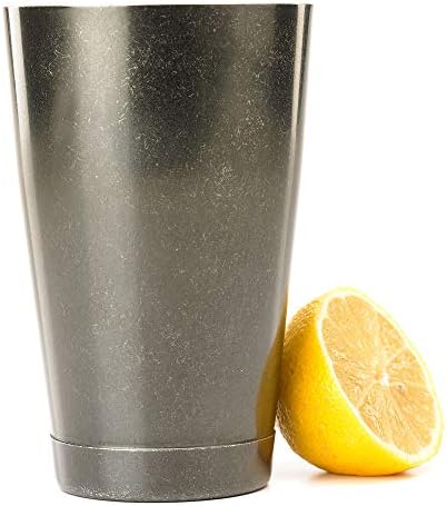 Barfly Cocktail Tin, Small 18 oz (532 ml), Vintage Black