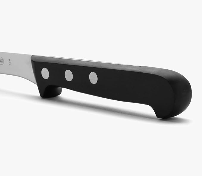 Arcos Fillet Knife 6 Inch Nitrum Stainless Steel. Ergonomic Polypropylene Handle and 160 mm Blade.Sharp Steak Knife to Fillet Meat and Fish. Series Universal. Color Black