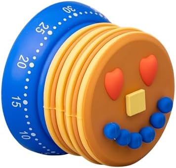 ban.do Novelty Kitchen Timer, Pancake Smile