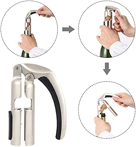 Champagne Bottle Opener - Sparkling Wine Cork Puller, Bar Jar Cork Puller, Kitchen Corkscrew