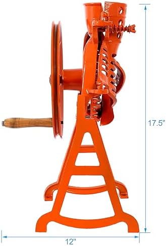 Corn Sheller Hand Crank Corn Thresher Tool, Manual Corn Cob Stripper, Heavy Duty Shelling Machine, Hand Crank Corn Sheller Quick Corn Cob Stripper Tool for Farms and Families
