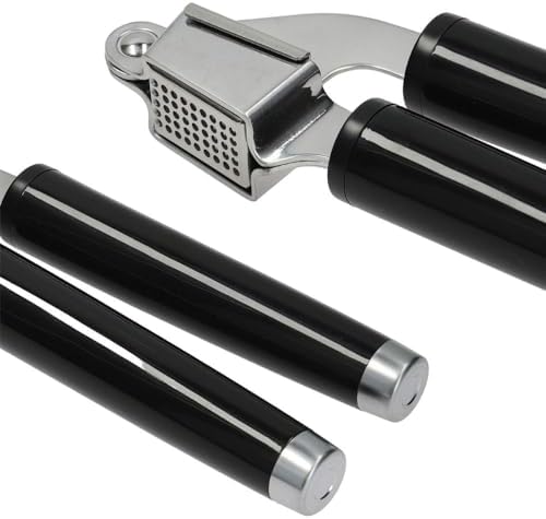 KitchenAid Stainless Steel Garlic Press - Black