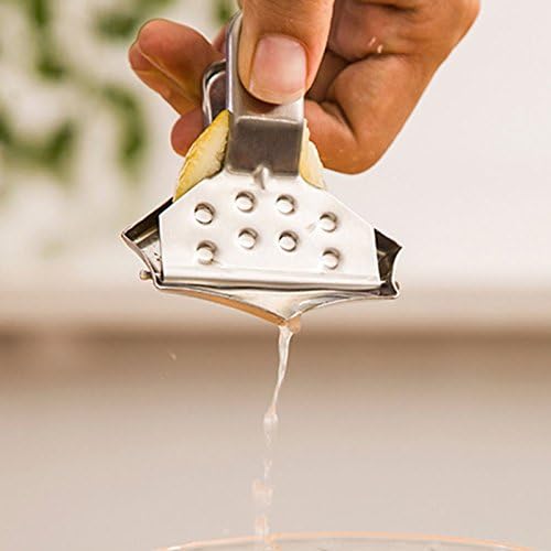 4-Pack Lemon Lime Squeezer, Manual Citrus Press Juicer, Stainless Steel Fruit Orange Hand Squeezers Presses