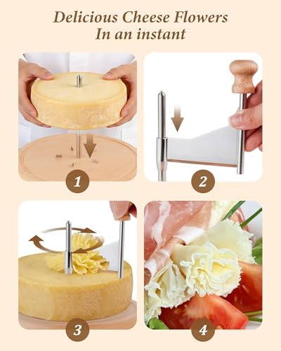 Girolle Cheese Curler Wheel for Tête de Moine